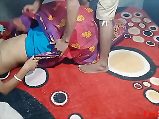 White-hot Saree Indian Bengali Ripen into scrounger Fianc