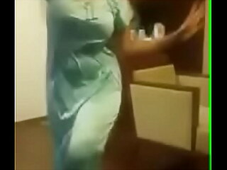 Indian Aunty Dance In quod polish off do without Chubby Chest